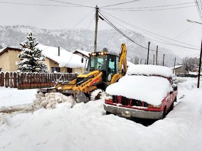 Drama en los pueblos del interior de Chubut por las nevadas extremas