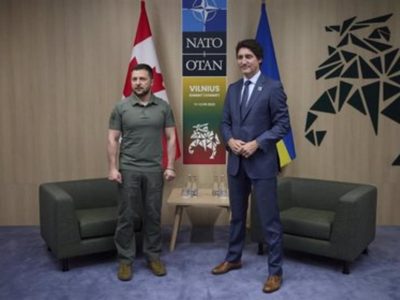 Zelenski viaja a Canadá para reunirse con Trudeau y hablar ante el Parlamento