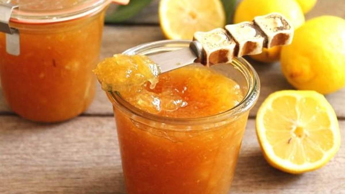 Cómo hacer una mermelada de limón sin conservantes. Fuente: (X)