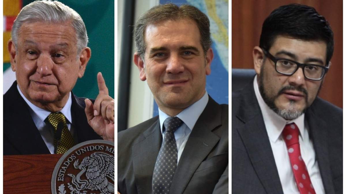 Andrés Manuel López Obrador, Lorenzo Córdova y Reyes Rodríguez Mondragón