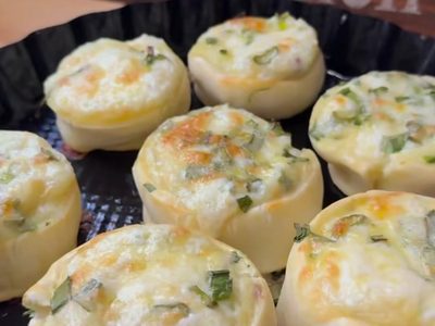 Si te sobró puré, hacé estos tremendos rolls crocantes que son todo lo que está bien para la cena