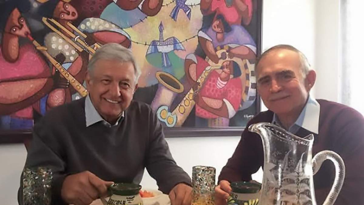 AMLO y Alfonso Romo
