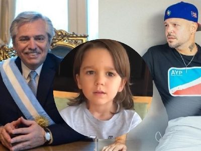 Alberto Fernández contestó la pregunta que le hizo el hijo de Soledad Fandiño y René Pérez ¡En vivo!