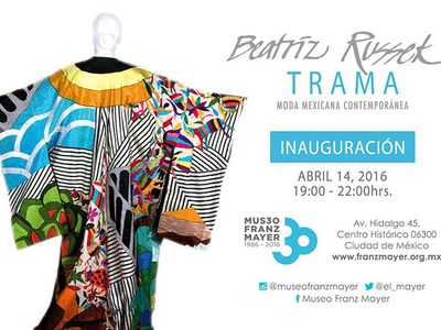 Beatriz Russek en el Museo Franz Mayer