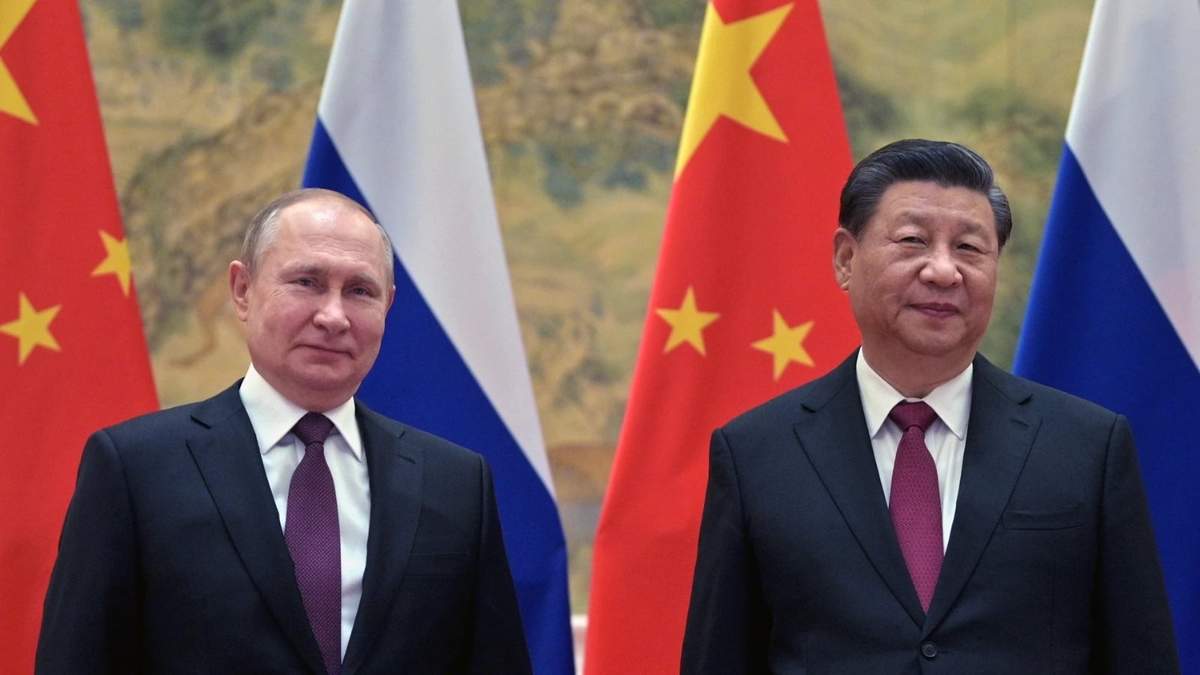 Vladimir Putin y Xi Jinping. Fuente: (Twitter)