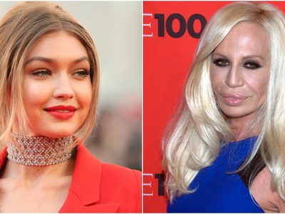 El tierno mensaje de felicitación de Donatella Versace a Gigi Hadid por su embarazo