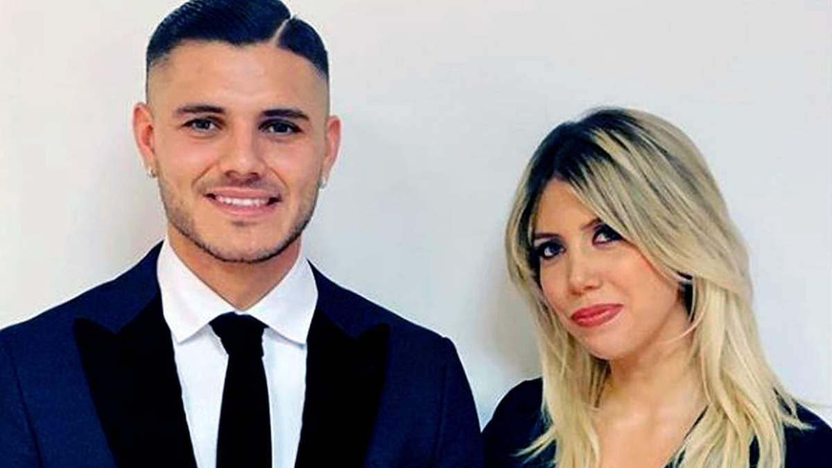 Wanda Nara y Mauro Icardi. Fuente: (Instagram)