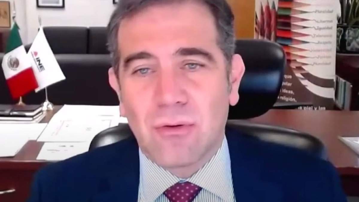 El consejero presidente, Lorenzo Córdova