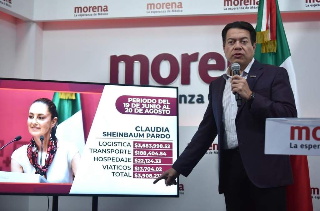 Sheinbaum, quien más ha gastado