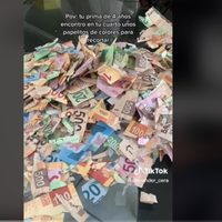 Niña recorta los ahorros de su primo para hacer “papelitos de colores” (Video)