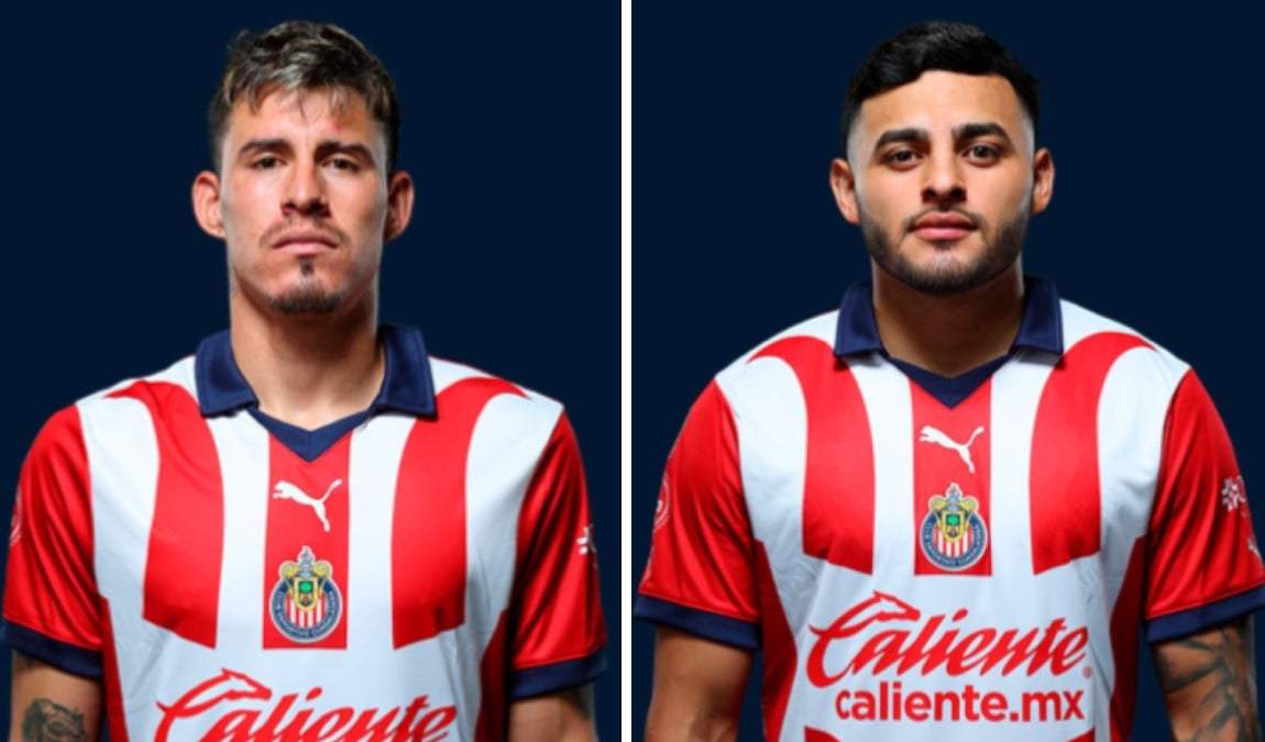 Chicote Calderón y Alexis Vega, jugadores de Chivas