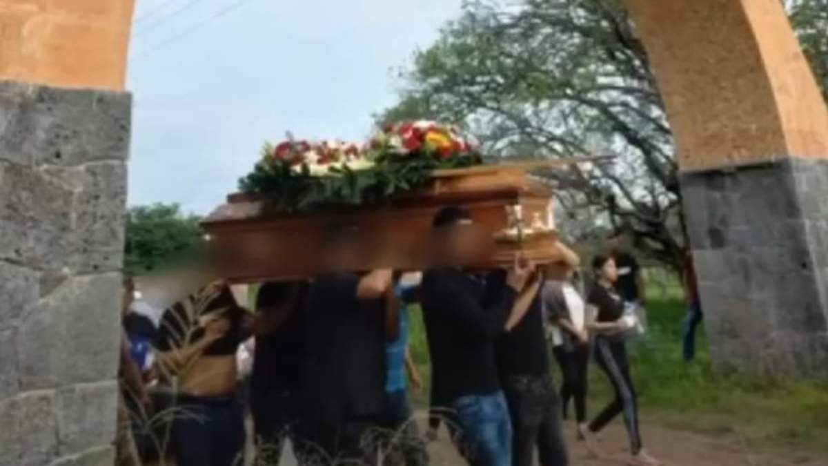 Funeral de Kevin Arzate Gómez, uno de los ocho líderes de La Familia Michoacana