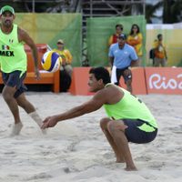 Se impone México a Túnez en voleibol de playa