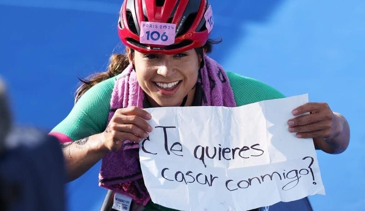 Brenda Osnaya, paratleta mexicana, hace una propuesta de matrimonio en plenos Juegos Paralímpicos
