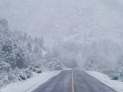 Emiten un alerta naranja por nevadas fuertes y otra amarilla por viento intenso en la cordillera de Neuquén