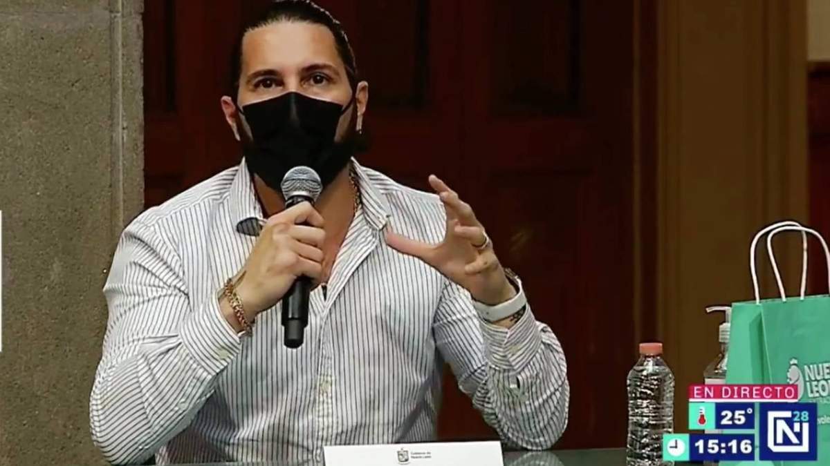 Poncho de Nigris, en la conferencia
