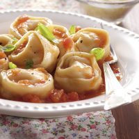 Capelettis caseros de pollo y espinaca, fáciles, baratos y una receta que rinde más de un kilo de pasta