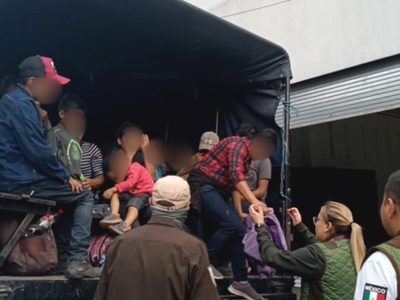 Liberan a 491 migrantes retenidos en Yehualtepec, Puebla