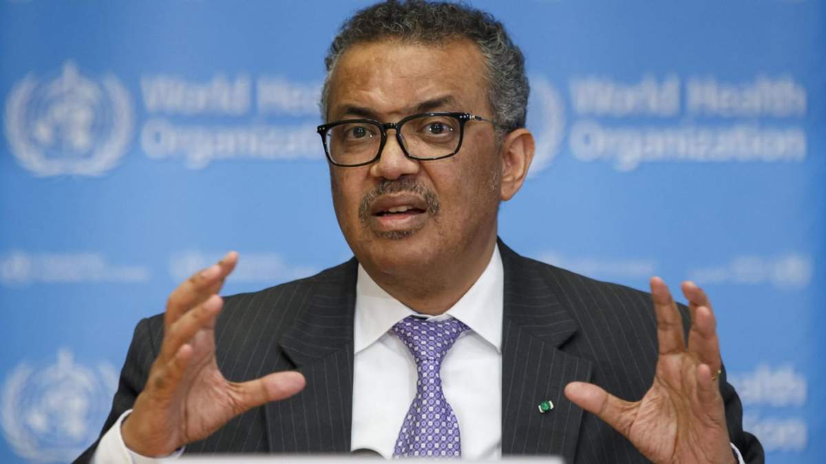 "Demasiados países van en la dirección equivocada", dijo el director de la OMS.