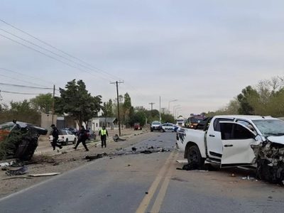 Sigue muy grave la adolescente herida en el choque en el que murieron dos policías