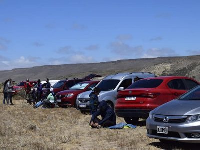 El eclipse convocó en localidades neuquinas a miles de turistas del país y el extranjero