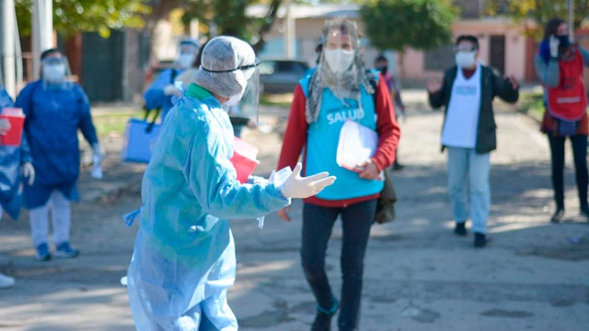 Coronavirus en Argentina. Fuente: (Twitter)