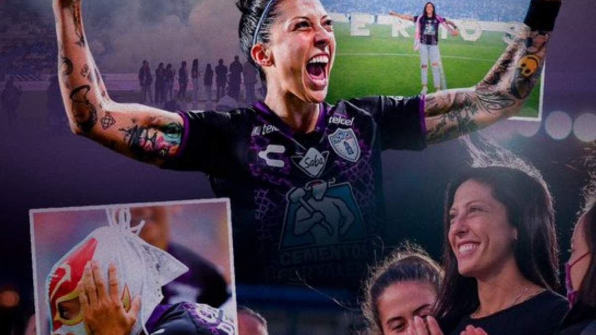 La española Jennifer Hermoso se despide de las Tuzas del Pachuca