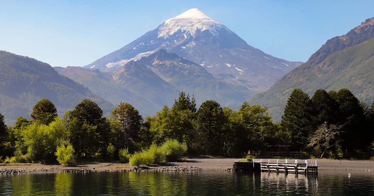 Majestuoso Parque Nacional Lanín. Fuente: (Instagram)