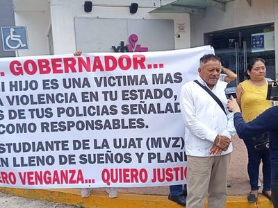 Dictan prisión preventiva oficiosa a cuatro policías acusados de matar a universitario en Tabasco
