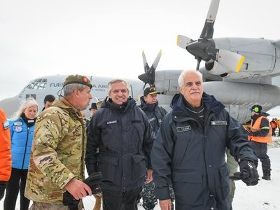 Alberto Fernández: “La Antártida es parte indisoluble de nuestra Patria"