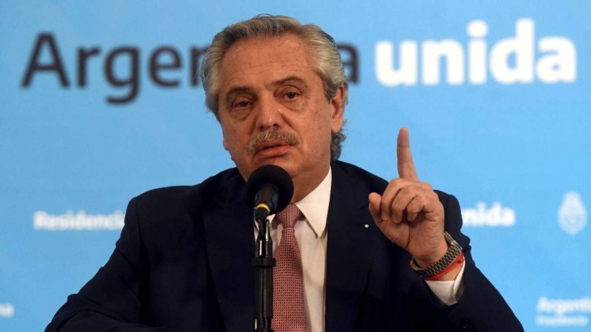 Alberto Fernández, presidente de la Nación. Fuente: (Twitter)