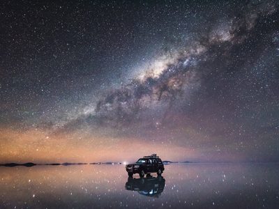 Atractivo turístico en Bolivia: recorrido nocturno en el salar de Uyuni