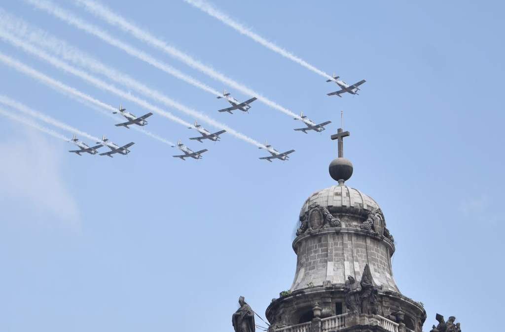 El desfile militar