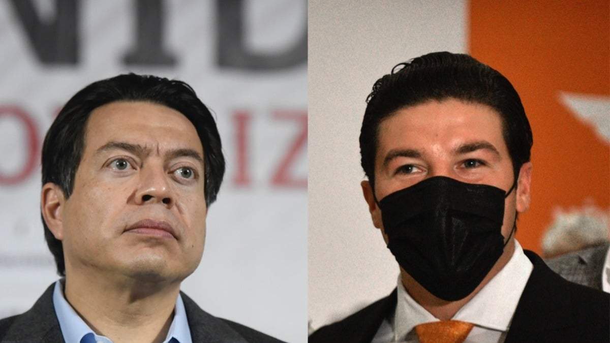Mario Delgado y Samuel García