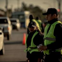 Escapó de un control de tránsito y atropelló a dos inspectoras en Allen