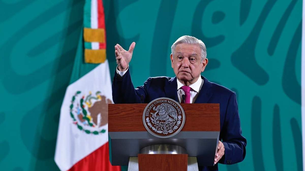 El presidente López Obrador
