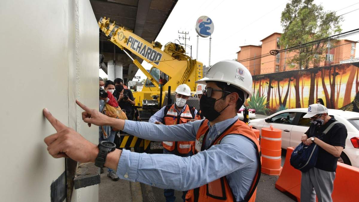 Reforzamiento de columnas en la L12