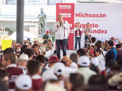 El que va a ganar nunca declina, “y yo voy a ganar la encuesta”: Adán Augusto López