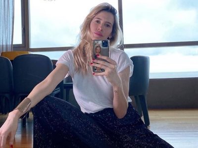 Con una máscara de "El Grinch", Guillermina Valdés compartió un mensaje especial en sus redes