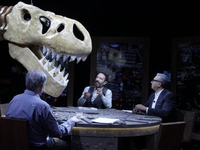 “Operación mamut”, humor político en el Once
