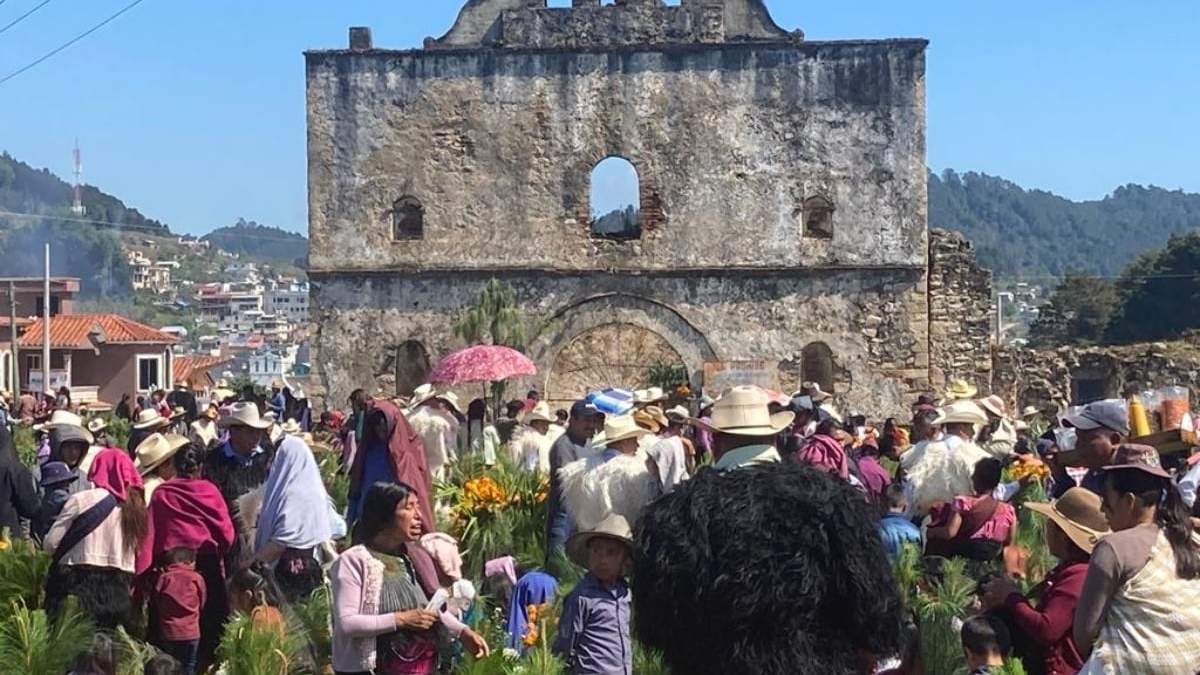 El panteón de San Juan Chamula