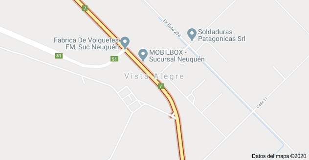 Ruta 7, Vista Alegre Fuente: (Twitter)