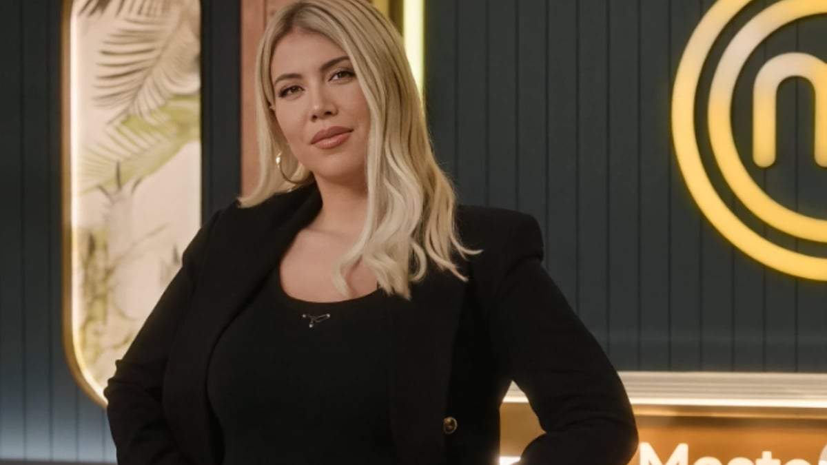 Wanda Nara, conductora de "MasterChef Celebrity". Fuente: (Instagram)
