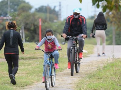 General Roca: habilitaron las salidas en bicicleta