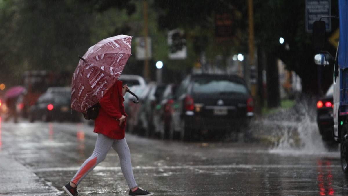 Clima en Neuquén. Fuente: (Twitter)