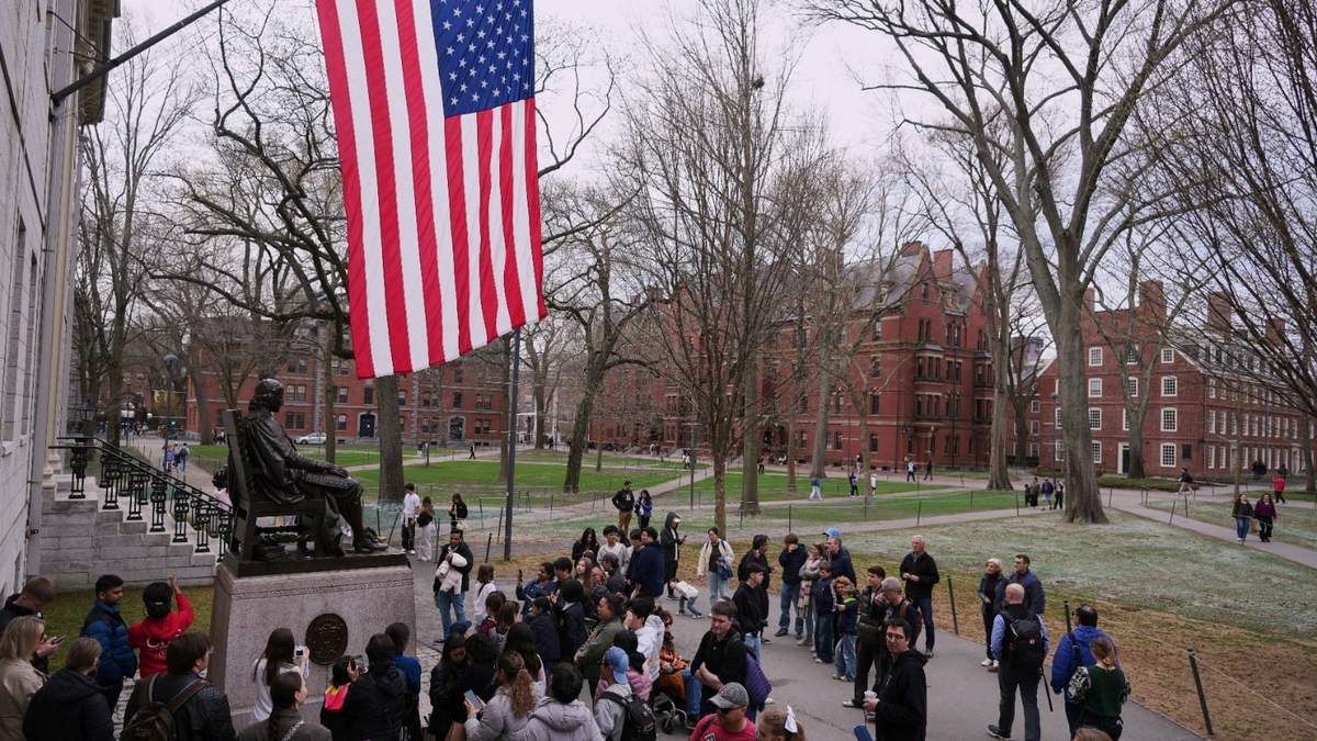 En imagen de archivo, una protesta universitaria contra las políticas de Trump