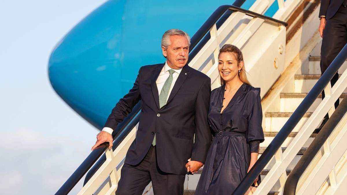 Fabiola Yáñez y Alberto Fernández