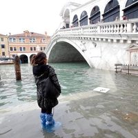 Venecia sufre su peor inundación desde 1966; la atribuyen al cambio climático (FOTOS)