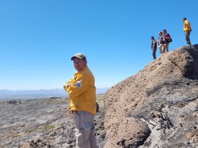 Un incendio afectó más de 500 hectáreas en Cajón de Hualcupén