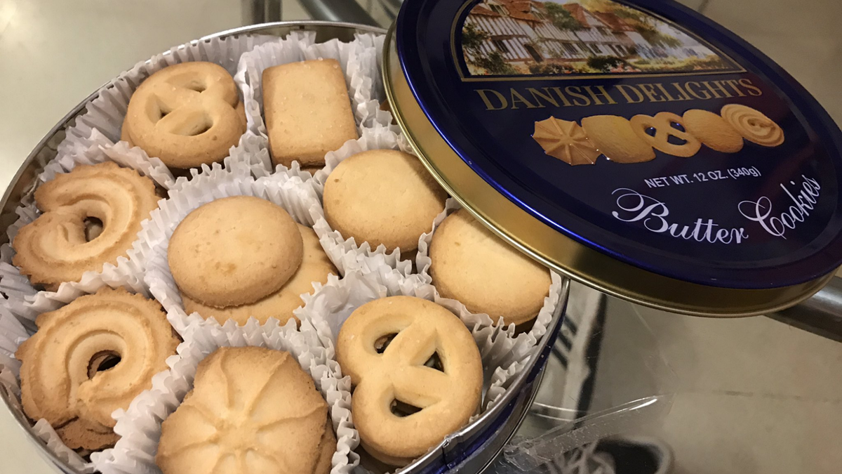 Latas de galletitas. Fuente: (Instagram)